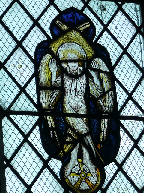 yarnton church, stained glass c15