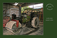 Aveling Steam-roller - Amberley Museum - 11.8.2008