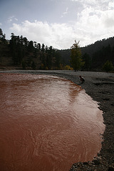 Red floodwater - Turkey 2010