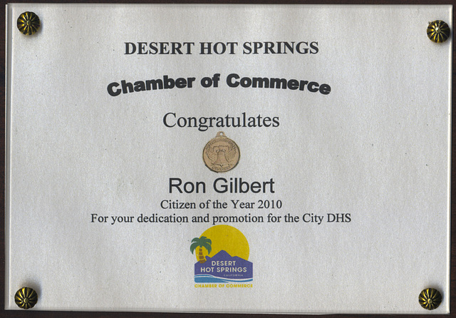 DHS Chamber Of Commerce Citizen Of The Year