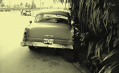 Varadero, CUBA. 3 février 2010 - Vintage recadré