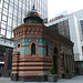 old turkish bath kiosk, off liverpool st. london