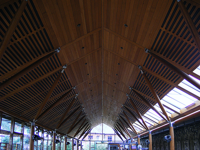 Cafeteria roof