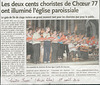 Choeur77 - Espalion 2010