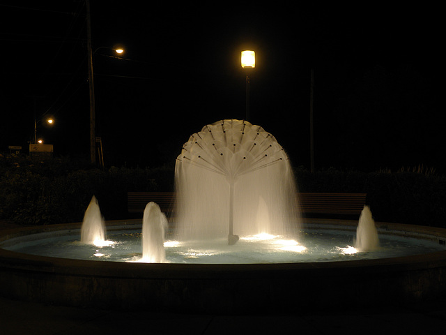 Fontaine du soir