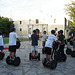 Touristes roulants / Wheeling tourists - San Antonio, Texas. USA - 29 juin 2010.