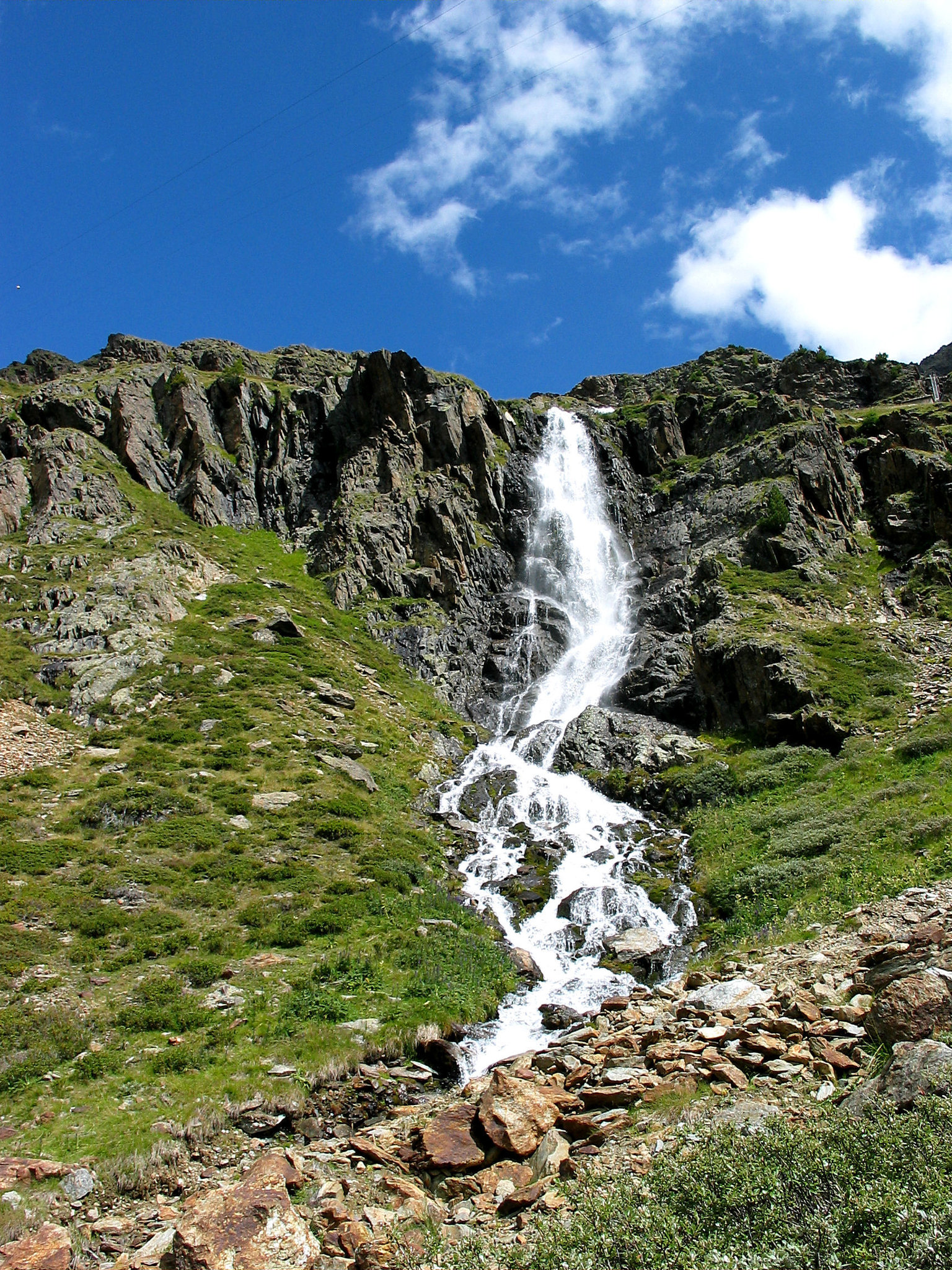 Wasserfall im Matschertal