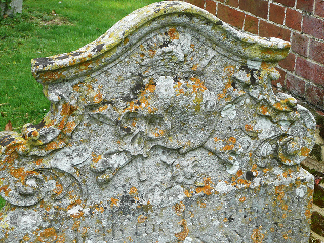 matching church, c18 gravestone