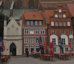 20100920 8258Aw [D~HST] Stralsund, vor der Nikolaikirche