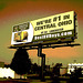 BestRVBbuys.com billboard / Panneau-réclame - Columbus, Ohio. USA - 25 juin 2010- Sepia postérisé