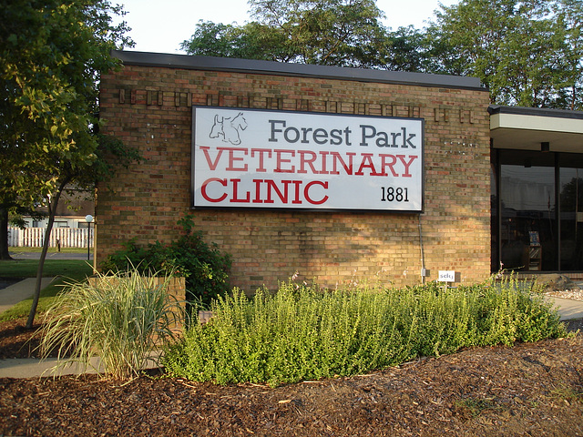 Forest park veterinary clinic / Columbus, Ohio. USA - 25 juin 2010