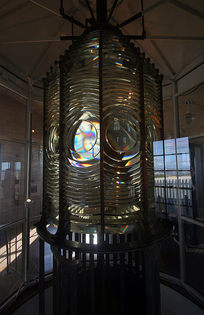 Old Lens From The Old Point Loma Lighthouse (8058)