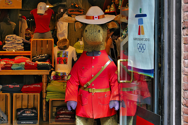 The Mounties Always Get Their Moose – Gastown, Vancouver, British Columbia