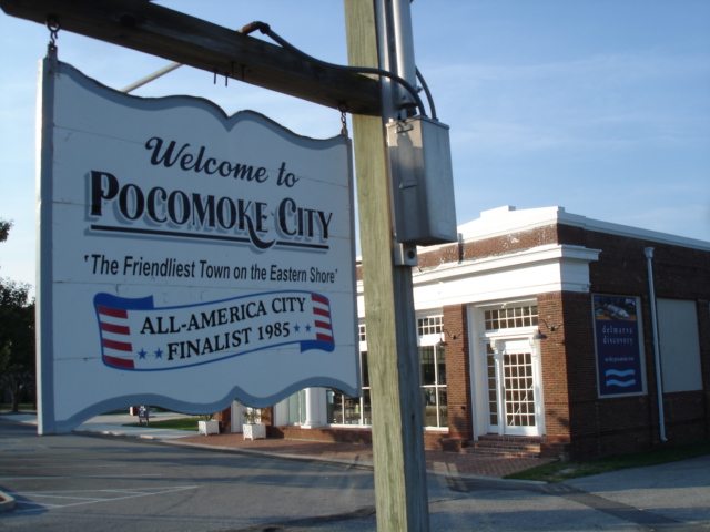 Welcome to Pocomoke city / Maryland ( MD) USA - 18 juillet 2010.