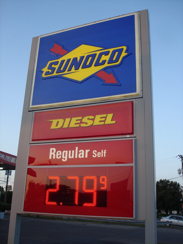 SUNOCO  /  Columbus, Ohio. USA. 25 juin 2010