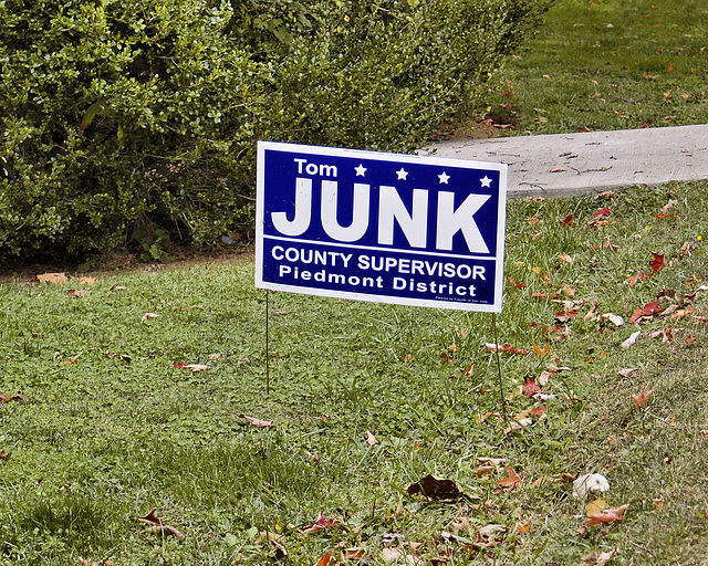 Vote for Junk! – Sperryville, Virginia