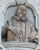 st.giles cripplegate, london, c17  tomb of  john speed 1629 , map maker and historian