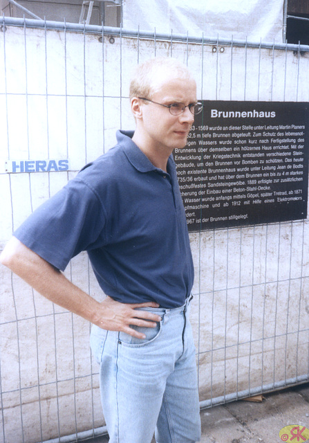 1997-08-17 03 Matthias en fortikaĵo Königstein