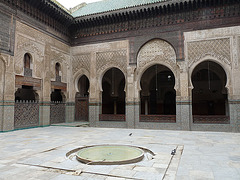 Bou Inanian Medrassa, Fez- Courtyard