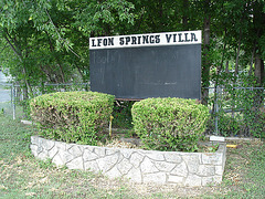Leon springs villa / San Antonio, Texas. USA - 29 juin 2010