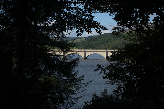 Ashopton Viaduct over Ladybower Reservoir