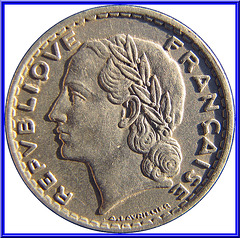 5 Francs 1949 Avers