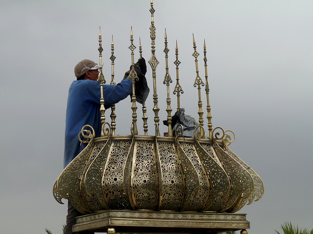 Mausoleum of Mohammed V- Keeping it Clean