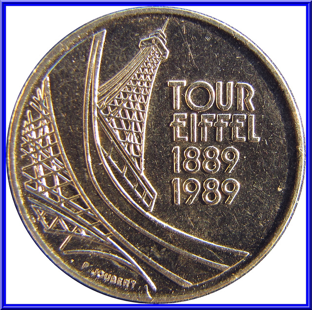 5 Francs Commémorative 1989 Avers