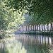 Canal du Midi après l'écluse de Jouarre