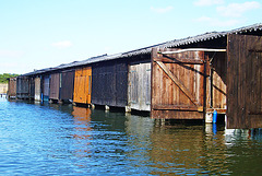 Bootschuppen in Sietow