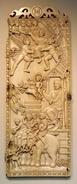 Ivory Panel in the British Museum, May 2014