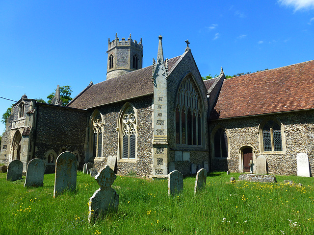 rickinghall inferior church, suffolk