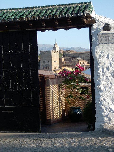 A La Alhambra desde el Albaycín 3