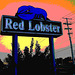 Red Lobster restaurant / Columbus, Ohio. USA. 25 juin 2010 - RVB postérisé