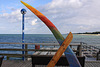 20100919 8201Aw [D~NVP] Regenbogen, Kunst, Zingst, Ostsee