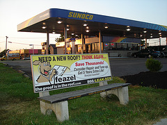 Feazel bench / Le banc Feazel - Colombus, Ohio.  USA - 25-06-2010