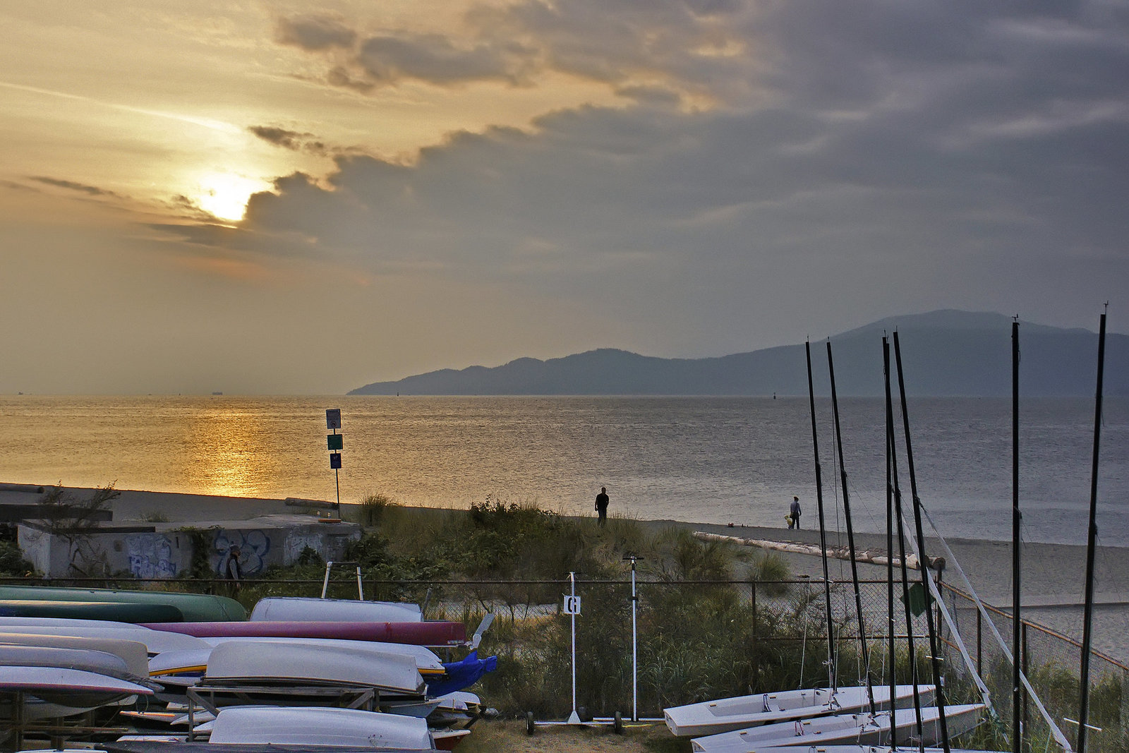 Sunset at Jericho Beach  – Vancouver, B.C.