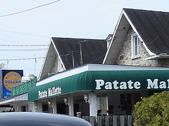 Patate Mallette et Meteor / Beauharnois, Québec. CANADA. 1er mai 2010