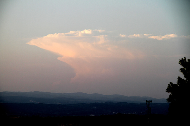 Orage sur les Pyrénées