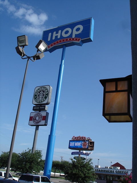 IHOP /  Hillsboro, Texas. USA - 28 Juin 2010