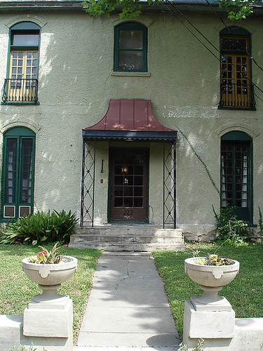 Le quartier King Williams / King Williams area - San Antonio, Texas. USA - 29 juin 2010.