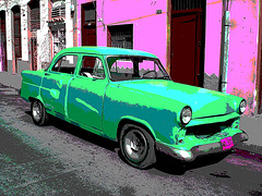 FORD / Matanzas, CUBA. 5 février 2010 -  RVB postérisé.