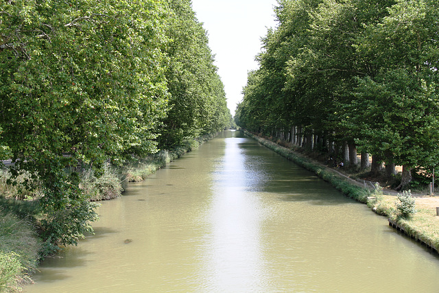 Canal du Midi près de Puichéric