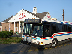ABC liquor bus / Colombus, Ohio. USA.  25 juin 2010