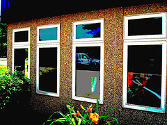 Ohio windows / Fenêtres de l'Ohio - USA - 24 juin 2010 - Postérisation