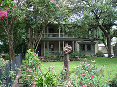 Le quartier King Williams / King Williams area - San Antonio, Texas. USA - 29 juin 2010.