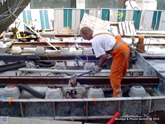 Chantier TRAM ligne F de Strasbourg