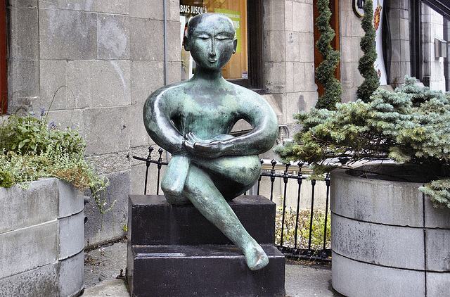 Meditation – Saint-Denis Street, Montréal, Québec