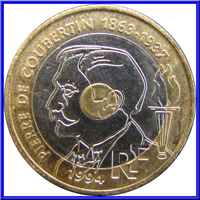 20 Francs Commémorative 1994 Avers
