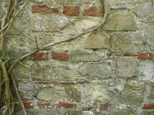 eye abbey, c16  walls with c11 chevron etc.